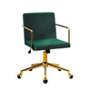 Velvet Office Chair Swivel Desk Chair Armchair Height Adjustable Computer Chairs Deals499
