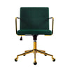 Velvet Office Chair Swivel Desk Chair Armchair Height Adjustable Computer Chairs Deals499
