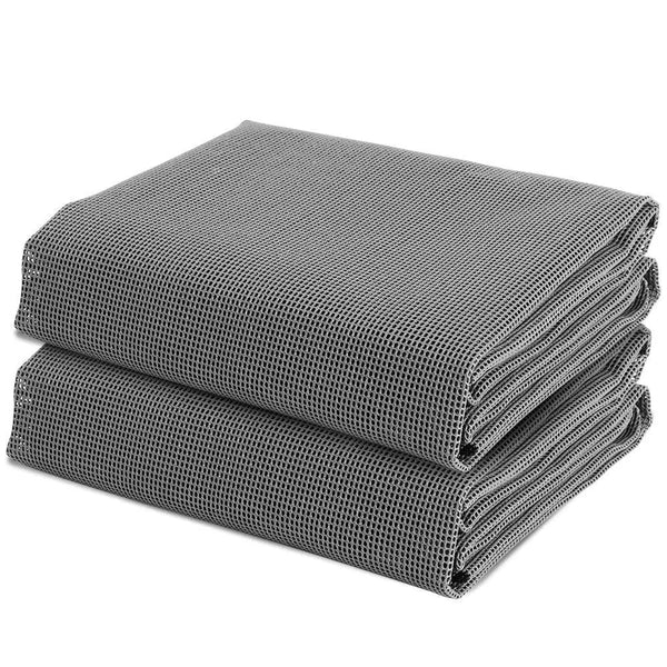 Weisshorn 6M Annex Matting Pack of 2x 3 x2.5m Floor Mats Mesh Camping Picnic Deals499