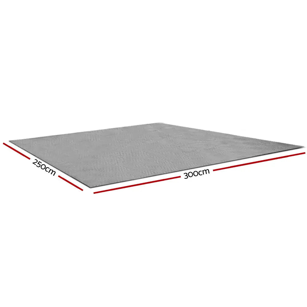 Weisshorn 6M Annex Matting Pack of 2x 3 x2.5m Floor Mats Mesh Camping Picnic Deals499