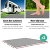 Weisshorn 6M Annex Matting Pack of 2x 3 x2.5m Floor Mats Mesh Camping Picnic Deals499