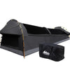 Weisshorn Camping Swags King Single Swag Canvas Tent Deluxe Dark Grey Large Deals499