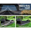 Weisshorn Camping Swags King Single Swag Canvas Tent Deluxe Dark Grey Large Deals499