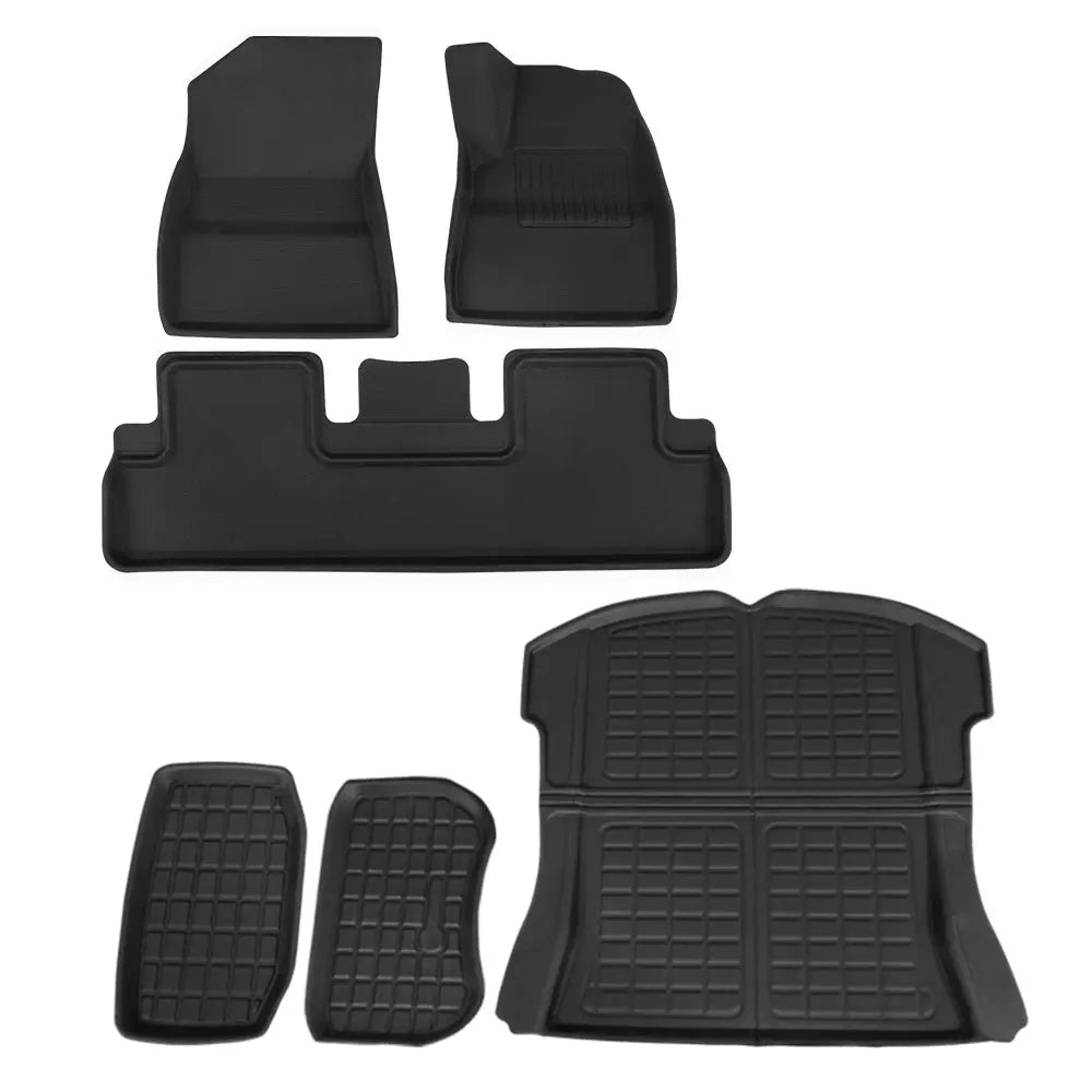Weisshorn Car Rubber Floor Mats for Tesla Model 3 Trunk Toolbox Cargo Mat Carpet Deals499