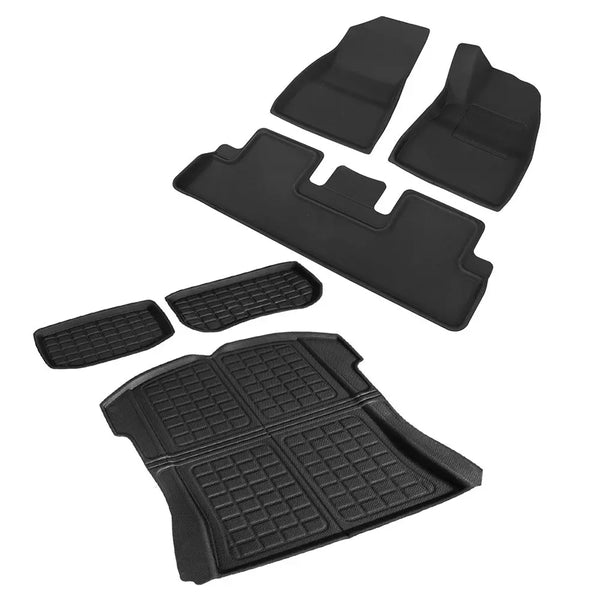 Weisshorn Car Rubber Floor Mats for Tesla Model 3 Trunk Toolbox Cargo Mat Carpet Deals499
