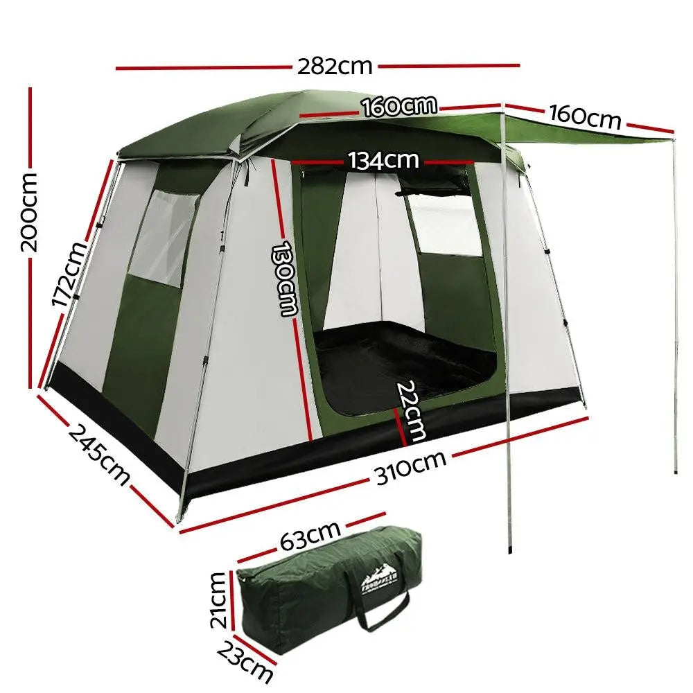 Weisshorn Instant Up Camping Tent 6 Person Pop up Tents Family Hiking Dome Deals499