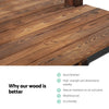 Wooden Rustic Bridge 160cm Deals499