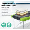 Zenses 3 Fold Portable Aluminium Massage Table - Green & Black Deals499