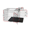 i.Pet 42inch Pet Cage - Black Deals499