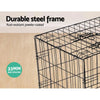 i.Pet 42inch Pet Cage - Black Deals499