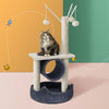 i.Pet Cat Tree Scratching Post 76cm Scratcher Tower Condo House Hanging toys Deals499