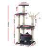 i.Pet Cat Tree Scratching Post Scratcher Cat Tree Tower Condo House toys 110cm Deals499