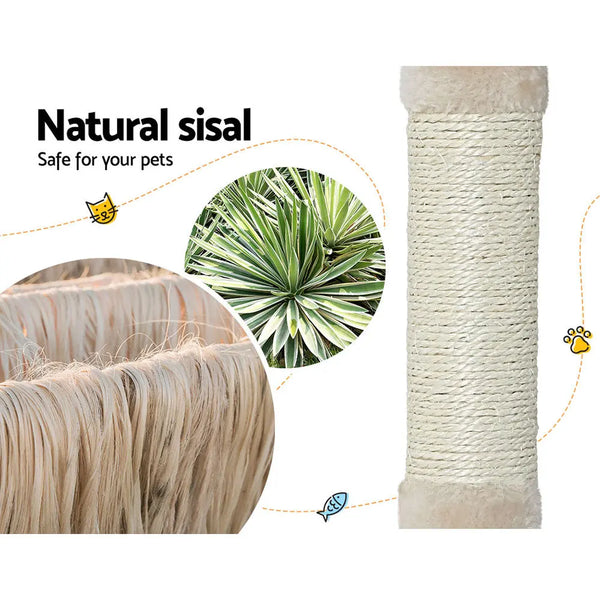 i.Pet Cat Tree Scratching Post Scratcher Cat Tree Tower Condo House toys 110cm Deals499