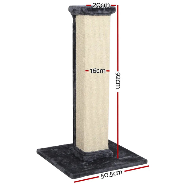 i.Pet Cat Tree Trees Scratching Post 92cm Sisal Scratcher Tower Condo House Tall Deals499