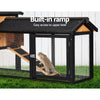 i.Pet Chicken Coop Rabbit Hutch Wooden Cage Pet Hutch 165cm x 52cm x 86cm from Deals499 at Deals499