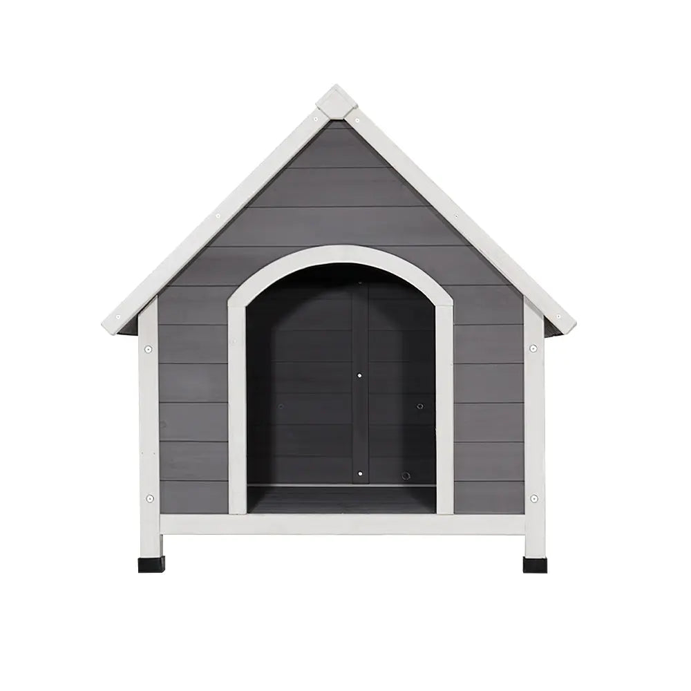 i.Pet Dog Kennel Outdoor Wooden Indoor Puppy Pet House Weatherproof XL Large Deals499