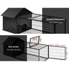 i.Pet Rabbit Cage Hutch Cages Indoor Outdoor Hamster Enclosure Pet Metal Carrier 162CM Length Deals499