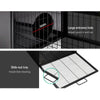 i.Pet Rabbit Cage Hutch Cages Indoor Outdoor Hamster Enclosure Pet Metal Carrier 162CM Length Deals499