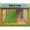 i.Pet Rabbit Hutch Chicken Coop Wooden Pet Hutch 169cm x 52cm x 72cm Deals499
