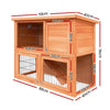 i.Pet Rabbit Hutch Hutches Large Metal Run Wooden Cage Chicken Coop Guinea Pig Deals499