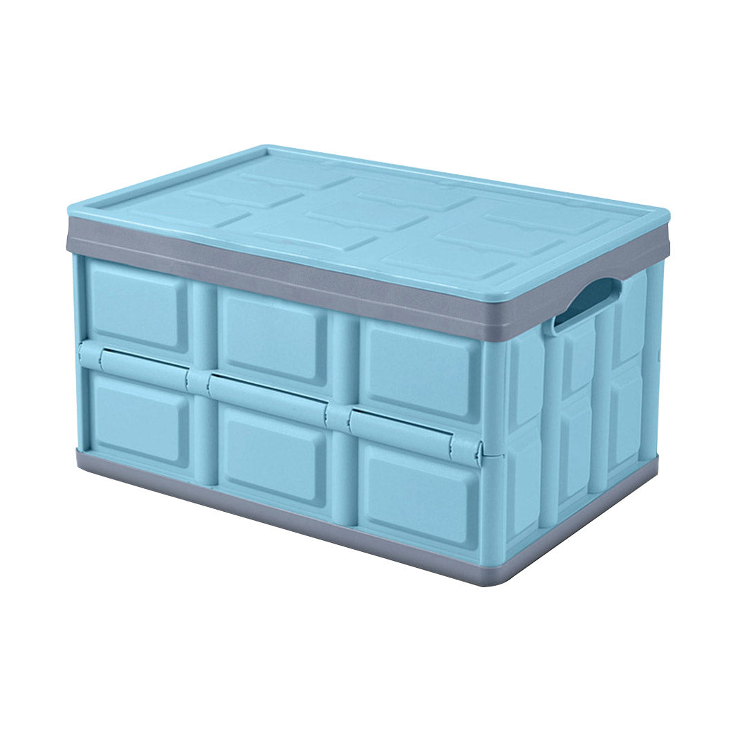 SOGA 30L Collapsible Car Trunk Storage Multifunctional Foldable Box Blue Soga