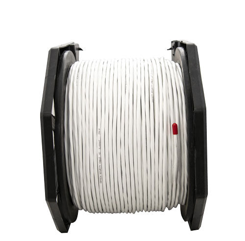 6 Core 14/0.20mm Unshielded, 300m Security Cable - White Deals499