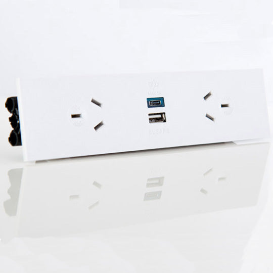 OE Elsafe: QIKFIT Twin USB Fast Charger TUF - White Deals499