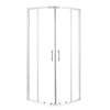 Levede Shower Screen Screens Door Seal Enclosure Glass PanelCurved800x800x1900mm Deals499