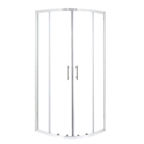 Levede Shower Screen Screens Door Seal Enclosure Glass PanelCurved800x800x1900mm Deals499