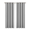 DreamZ Blockout Curtain Blackout Curtains Eyelet Room 102x275cm Grey Deals499