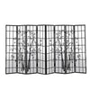 Levede 8 Panel Free Standing Foldable Room Divider Privacy Screen Bamboo Print Deals499