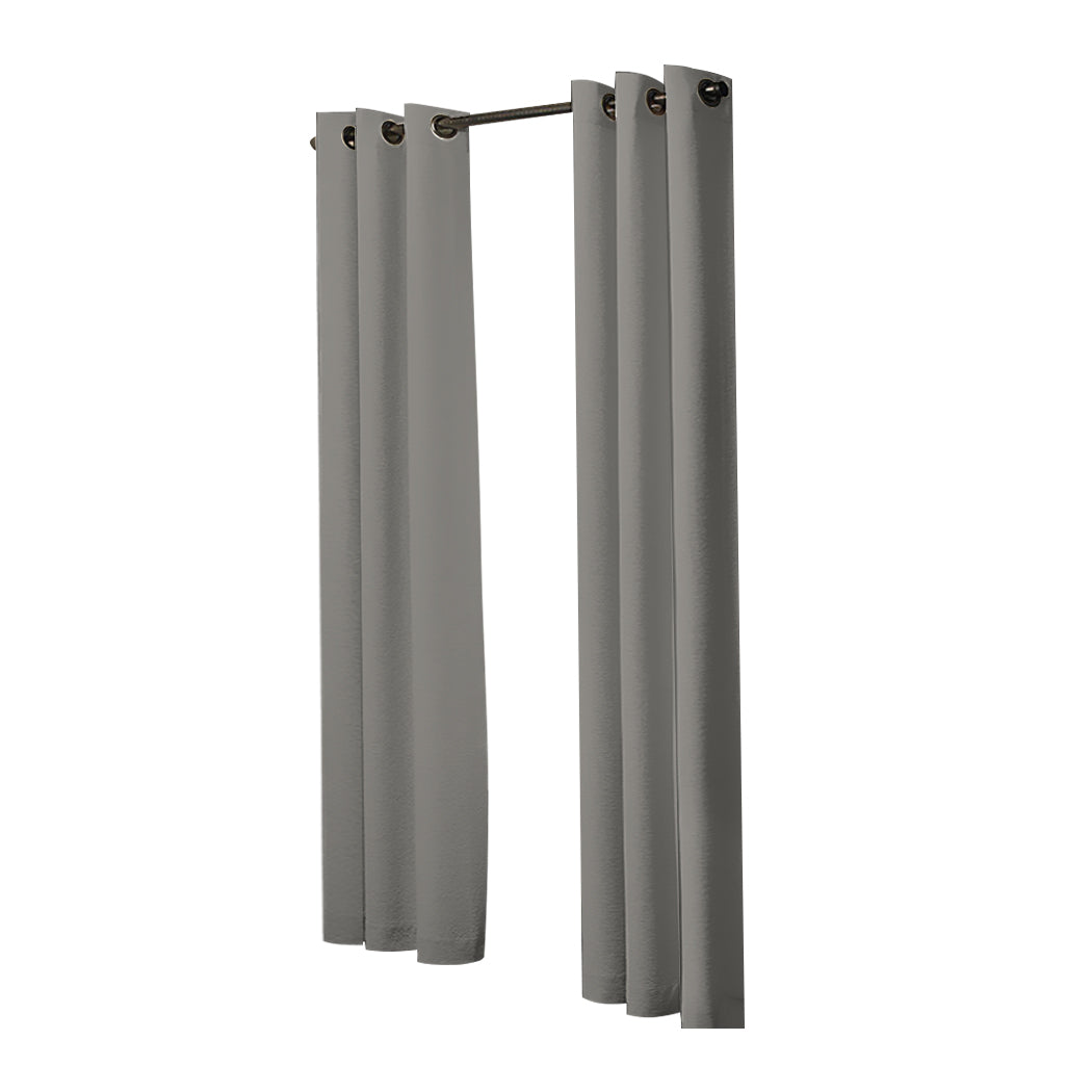 DreamZ Blockout Curtain Blackout Curtains Eyelet Room 102x160cm Charcoal Deals499