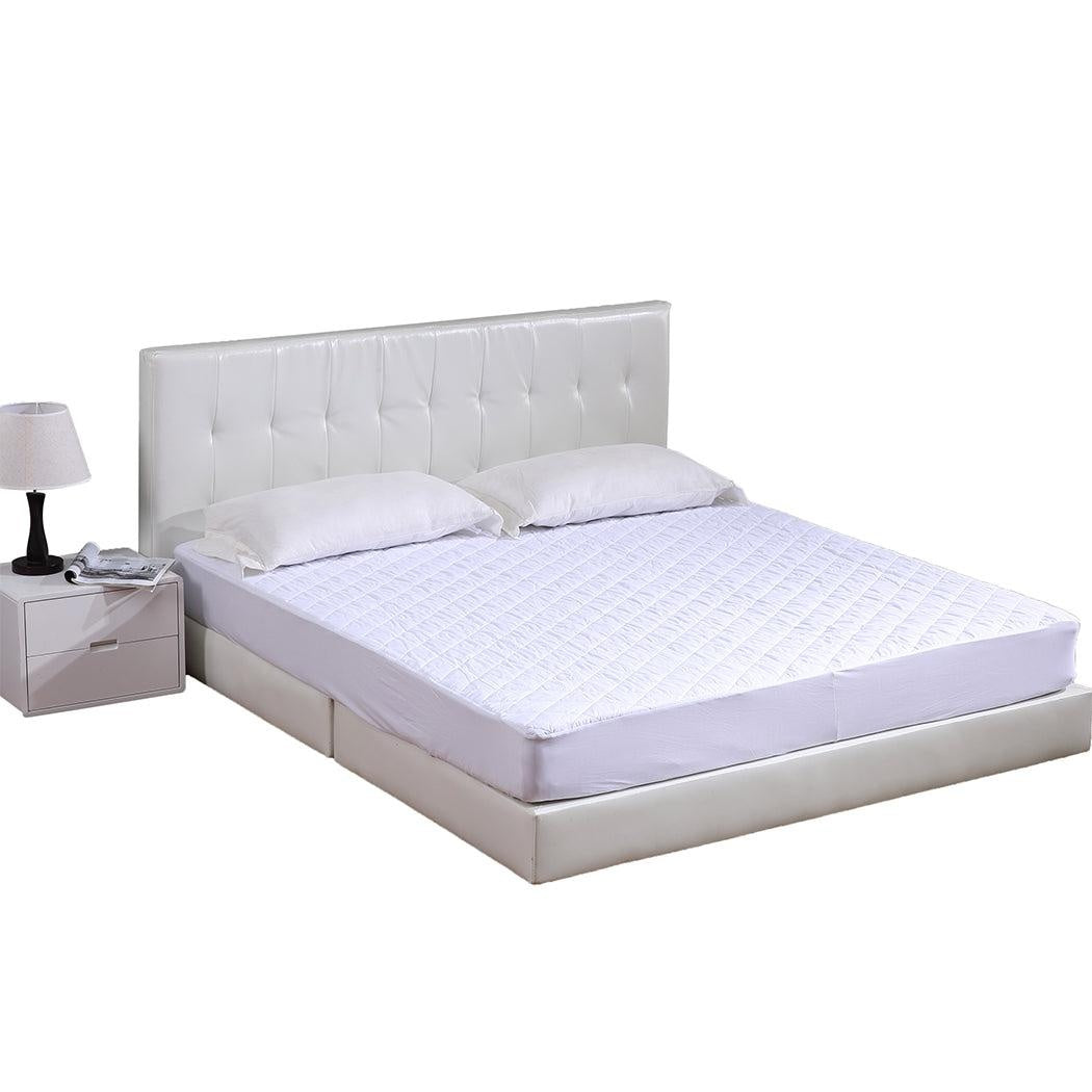 DreamZ Fully Fitted Waterproof Microfiber Mattress Protector King Single Size Deals499