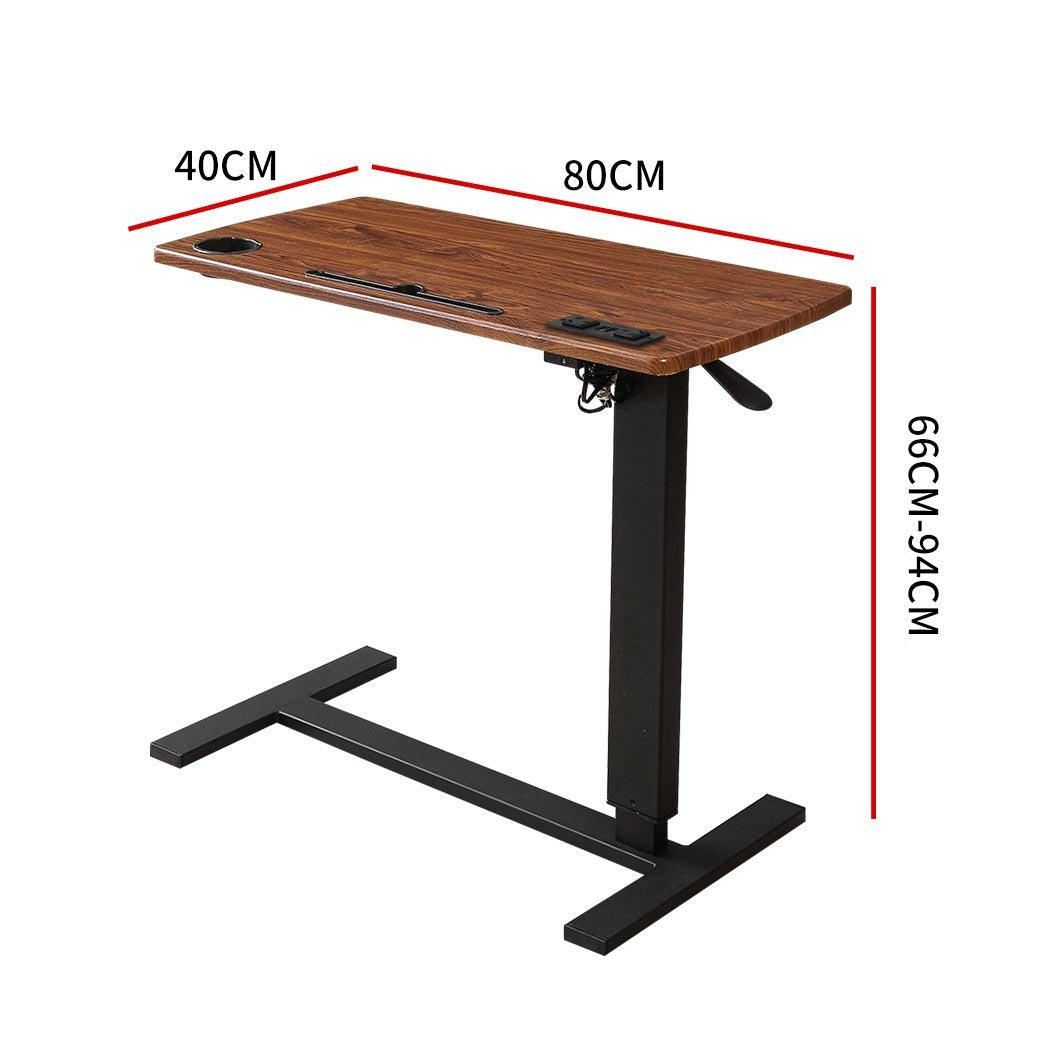 Adjustable Standing Desk Chargeable Office Computer Desktop Riser Shelf Standup Deals499