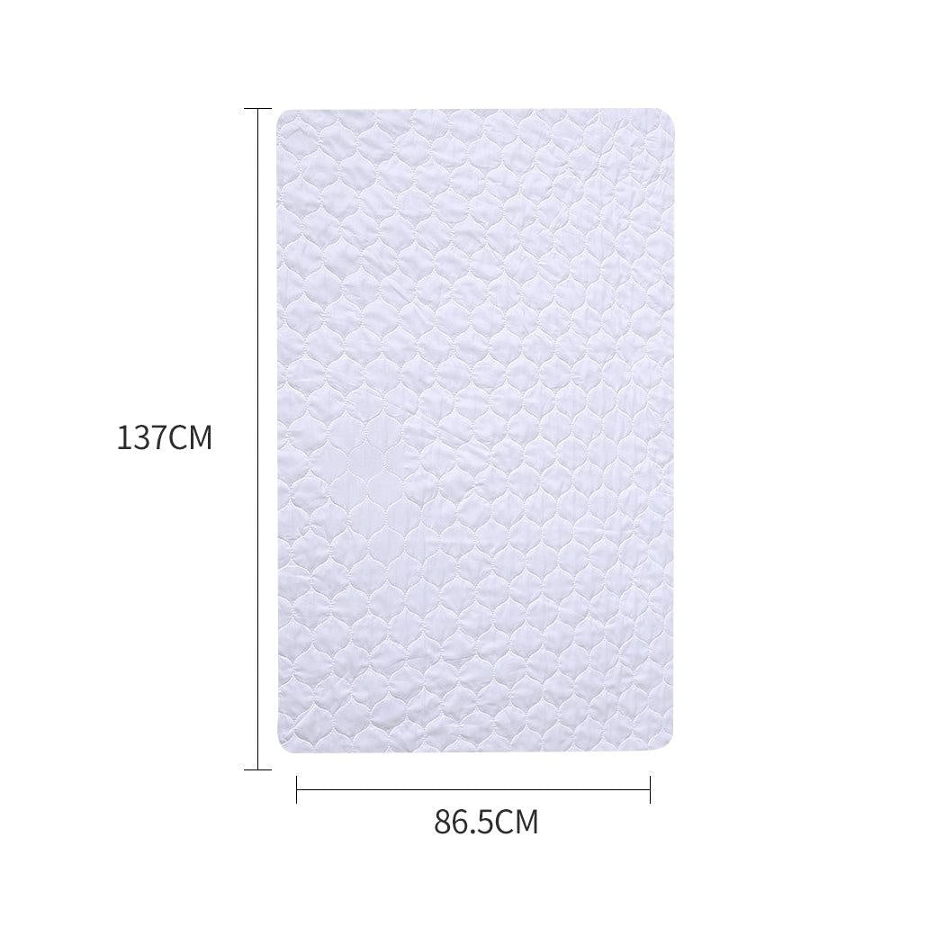 2x Bed Pad Waterproof Bed Protector Absorbent Incontinence Underpad Washable Q DreamZ
