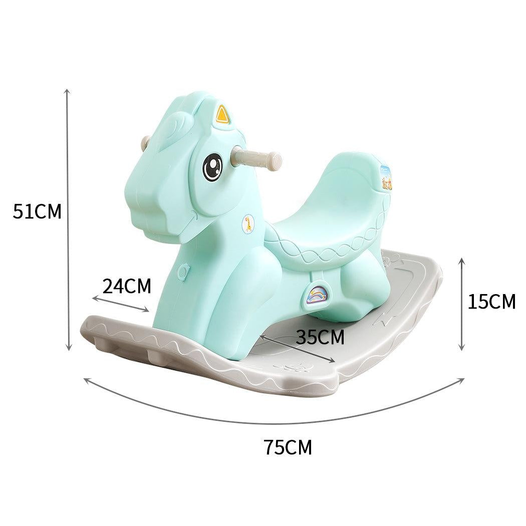 BoPeep Kids Rocking Horse Toddler Baby Horses Pony Ride On Toy Balance Rocker Deals499