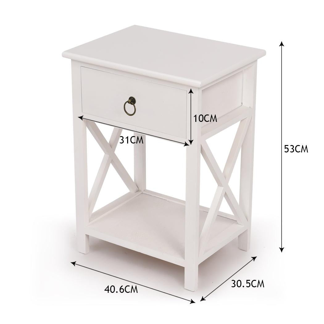 Levede Bedside Tables Chest Of Drawers Deals499