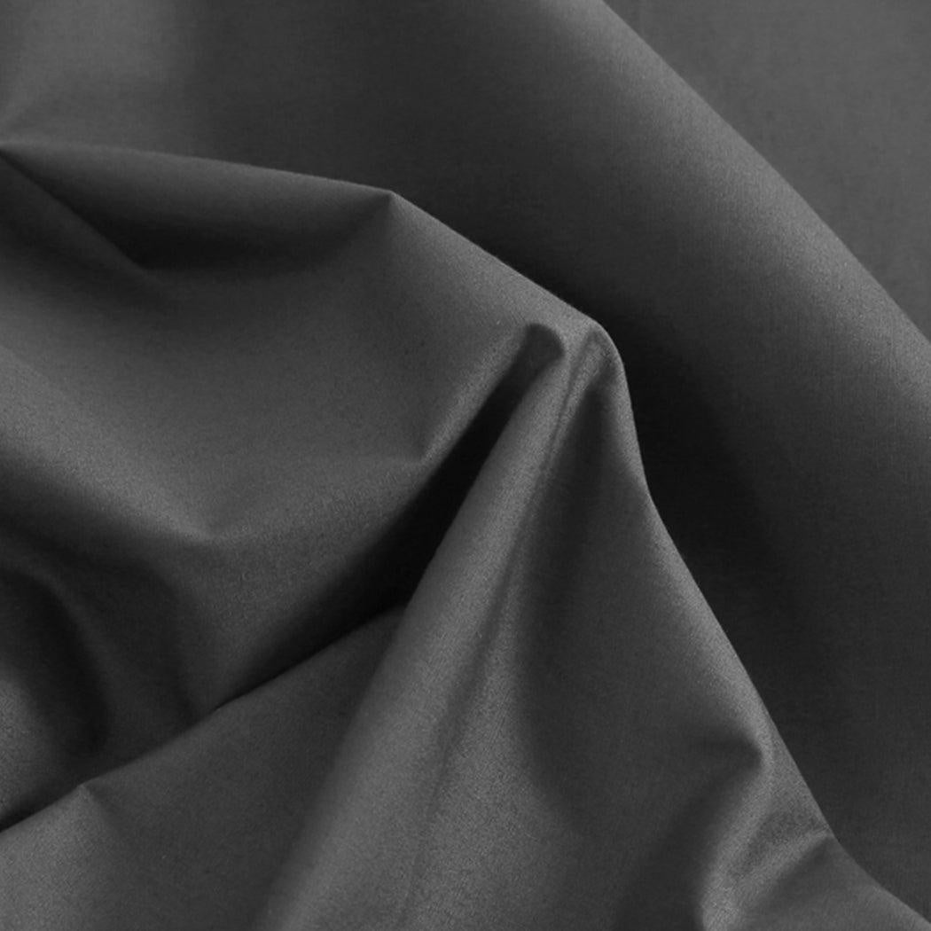 DreamZ 198x122cm Anti Anxiety Weighted Blanket Cover Polyester Cover Only Grey DreamZ