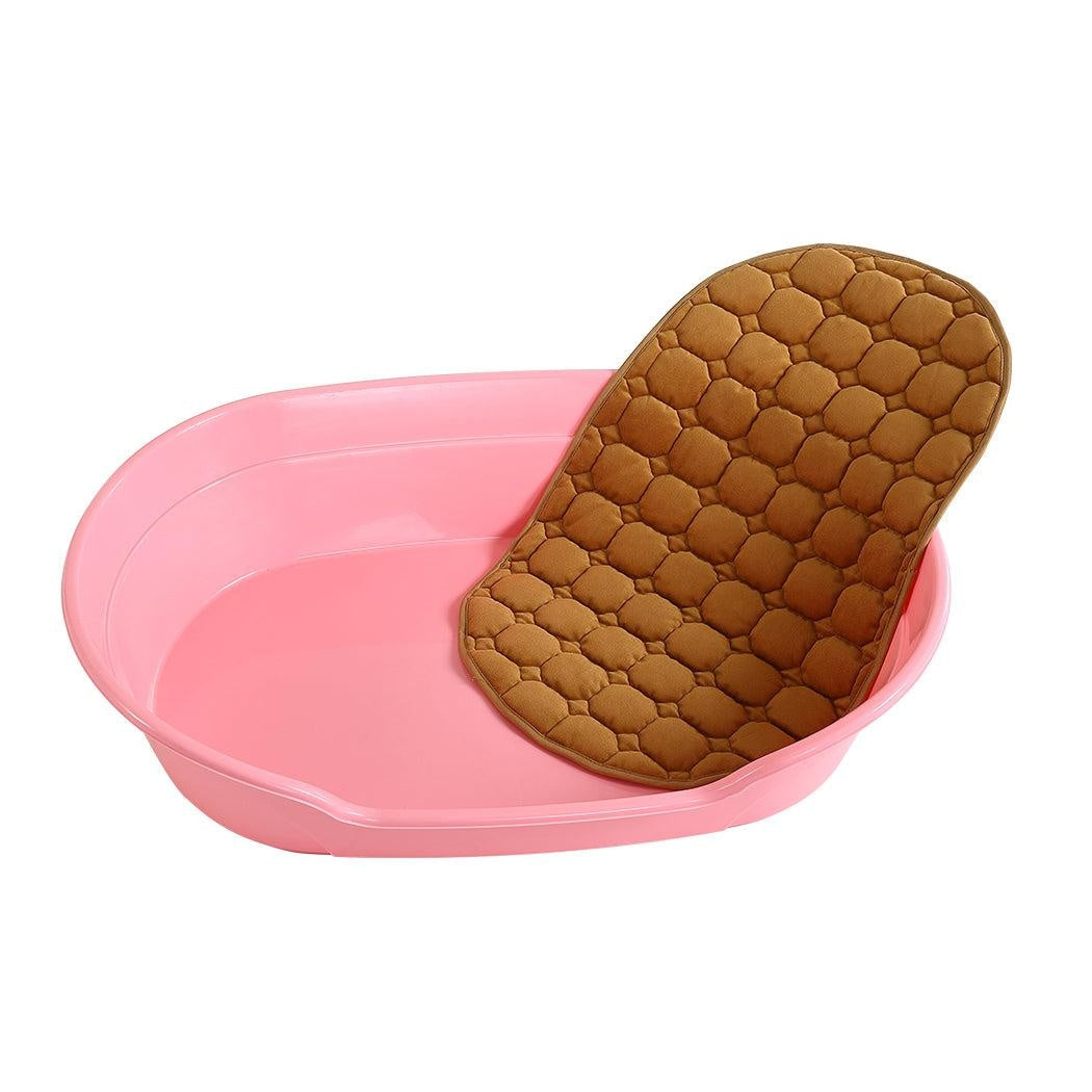 Large 85cm Plastic Pet Bed with Ventilation Holes Resting Plastic Dog Basket Deals499
