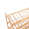 Levede Bamboo Shoe Rack Storage Wooden Organizer Shelf Stand 4 Tiers Layers 80cm Deals499