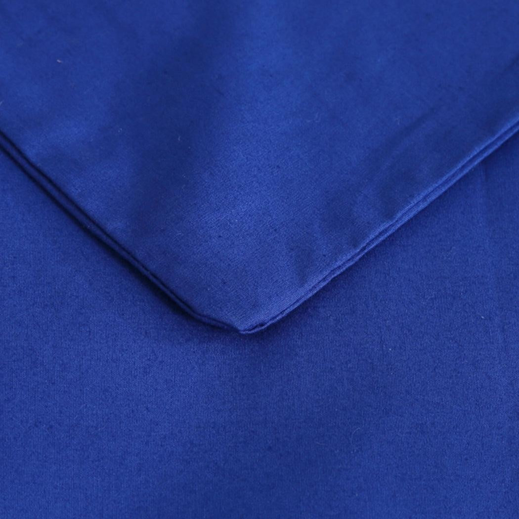 DreamZ 202x151cm Anti Anxiety Weighted Blanket Cover Polyester Cover Only Blue DreamZ