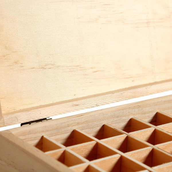 Essential Oil Storage Box Wooden 70 Slots Aromatherapy Container Organiser Deals499