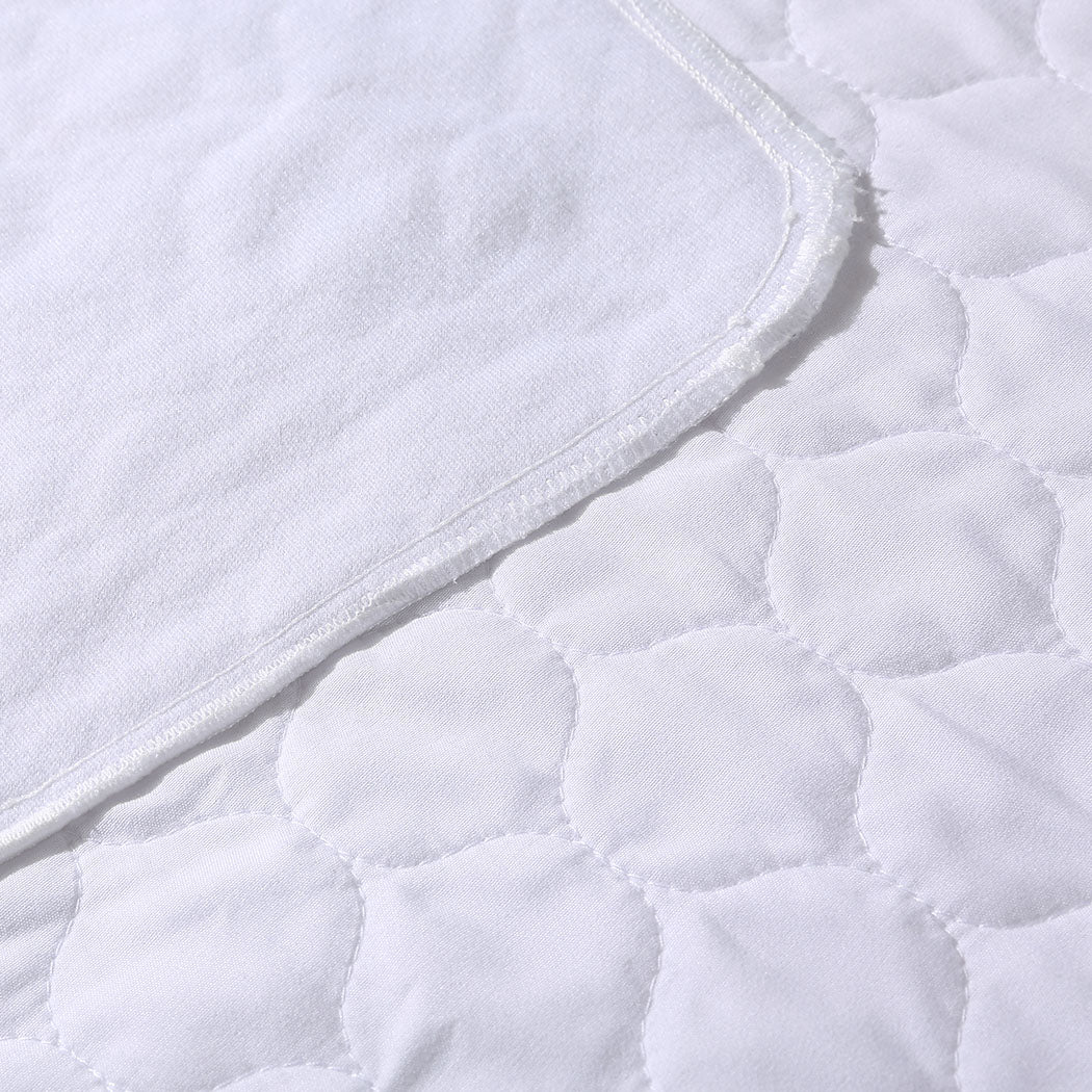 2x Bed Pad Waterproof Bed Protector Absorbent Incontinence Underpad Washable S DreamZ