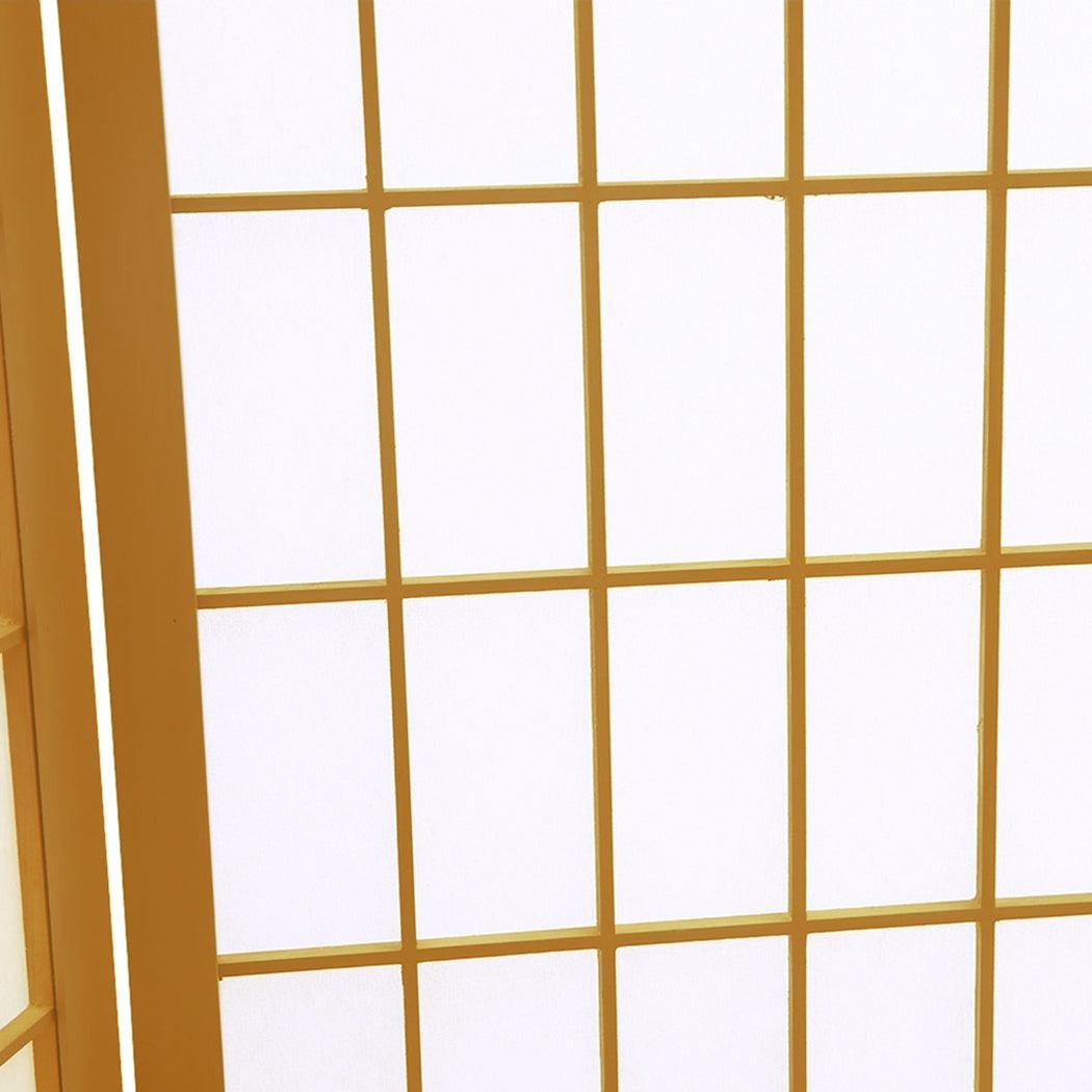 Levede 8 Panel Free Standing Foldable Room Divider Privacy Screen Wood Frame Deals499