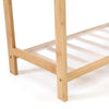 Levede Bamboo Shoe Rack Storage Wooden Organizer Shelf Stand 4 Tiers Layers 80cm Deals499