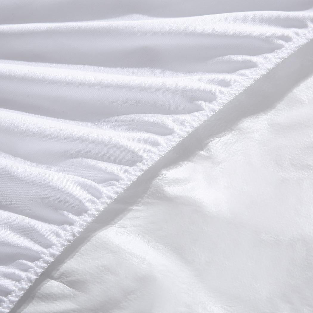 DreamZ Fully Fitted Waterproof Microfiber Mattress Protector King Single Size Deals499