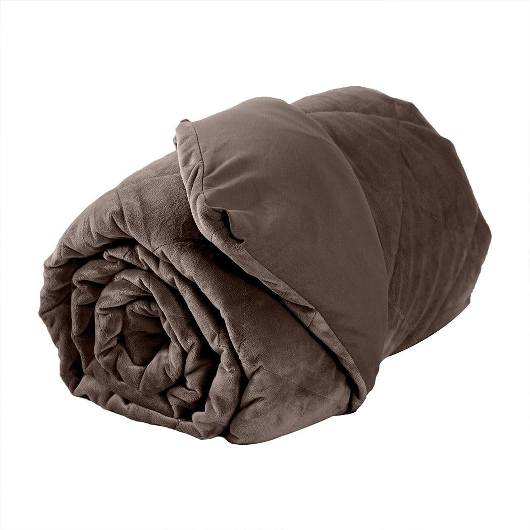 DreamZ 5KG Anti Anxiety Weighted Blanket Gravity Blankets Mink Colour Deals499