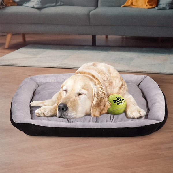 PaWz Pet Bed Dog Beds Bedding Mattress Mat Cushion Soft Pad Pads Mats L Black Deals499
