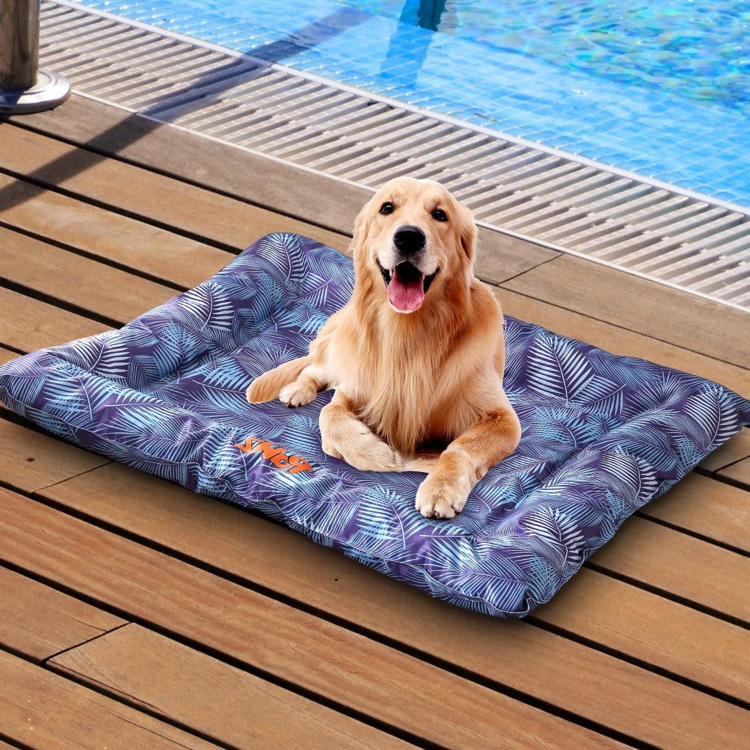 PaWz Pet Cooling Mat Gel Mats Bed Cool Pad Puppy Cat Non-Toxic Beds Summer XXL Deals499
