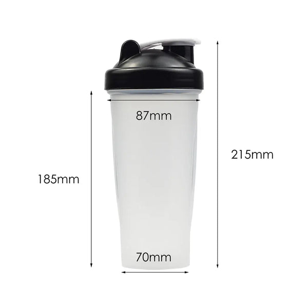 10x 700ml GYM Protein Supplement Drink Blender Mixer Shaker Shake Ball Bottle Deals499